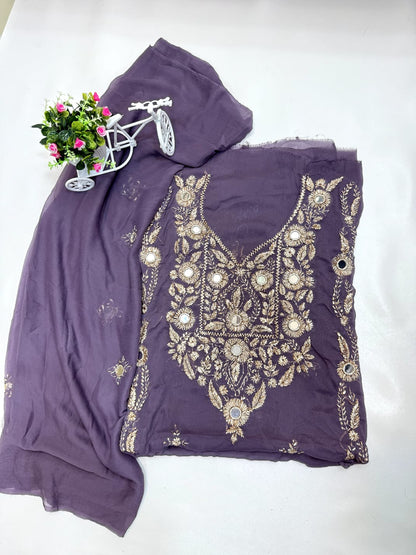 Beautifull Marori Gotta And Mirror Work Collection 👉2Pc - Aura - Almora(Women Fashion)