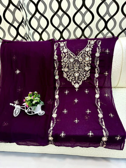 Beautifull Marori Gotta And Mirror Work Collection 👉2Pc - Aura - Almora(Women Fashion)