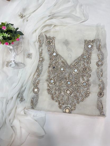 Beautifull Marori Gotta And Mirror Work Collection 👉2Pc - Aura - Almora(Women Fashion)