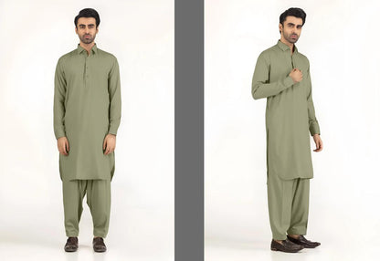 Gul Ahmed Men’s Cotton Suit – Simple & Comfortable Wear